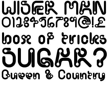 Worm Font