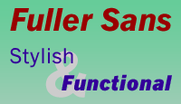 Fuller sans