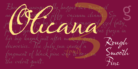 G-Type Fonts Sampler G-Type Fonts Sampler