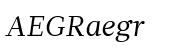 Glosa Roman Italic