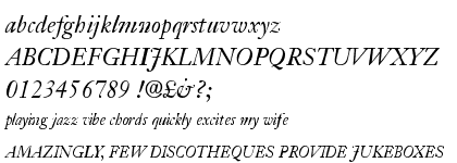 Janson™ Text 56 Italic