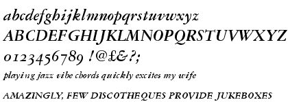 Garamond™ 3 Bold Italic OsF