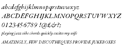 Garamond Premier Pro Medium Italic