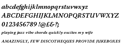 Warnock™ Pro Semibold Italic Caption