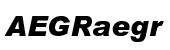 Arial&reg; Black Italic