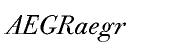 Bodoni URW Old Fashion CE Regular Italic