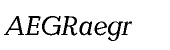 Candida CE Regular Italic