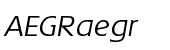 Extension RR LightItalic