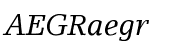 LinoLetter&trade; Italic