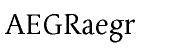 Linotype Syntax&trade; Serif Regular OsF