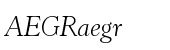 Revival 555 Light Italic