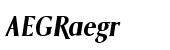 Saga&trade; Bold Italic