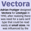 Vectora&trade; Family