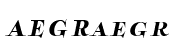 Boncaire Titling Black Italic