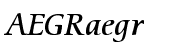 ITC Cerigo&trade; Medium Italic