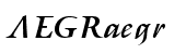 AF Retrospecta Bold Italic