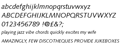 Syntax™ Italic