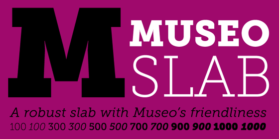 Museo Slab Regular Set