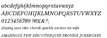LinoLetter™ Italic