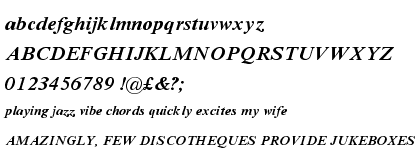Times New Roman® Semi Bold Italic