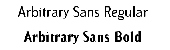 Arbitrary Sans