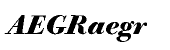 Bodoni URW Old Fashion CE Bold Italic