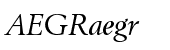 Berling&trade; Nova Pro Display Regular Italic