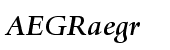 Haarlemmer&trade; Medium Italic