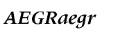 Meridien&trade; Bold Italic