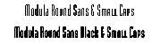 Modula Round Sans