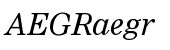 Nimrod&reg; ESQ Italic