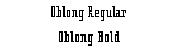 Oblong