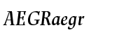 Renner&trade; Antiqua Pro Demi Italic