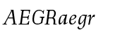 Richler Pro Italic