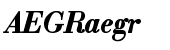 Robusta Bold Italic