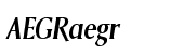 Saga&trade; Semi Bold Italic