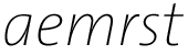 TheSans Hair H37 Italic