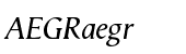 Vega&trade; Italic