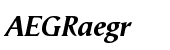 Vega&trade; Bold Italic