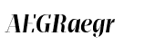 Apud Display Bold Italic