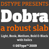 DST Dobra Slab font family