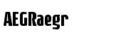 Rogue Sans Condensed Bold