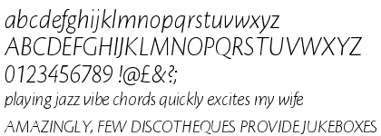 Cronos™ Pro Light Italic Subhead