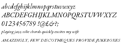 Garamond Premier Pro Italic