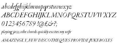 Garamond Premier Pro Italic Display