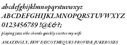 Garamond Premier Pro Semibold Italic