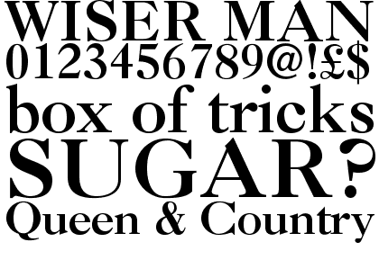 Caslon 3 Roman