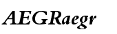 Aldine 401 Bold Italic