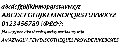 ITC Legacy™ Sans Book Italic