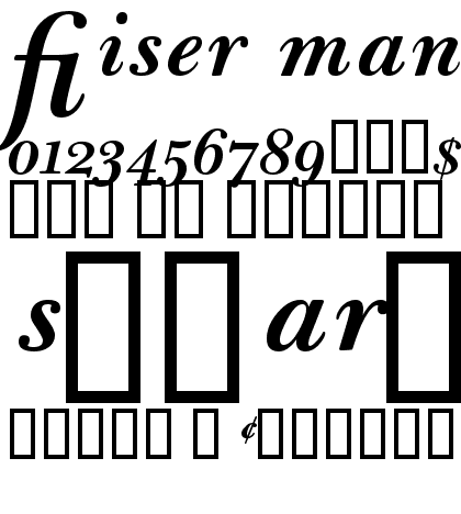 Bulmer Semibold Italic Expert